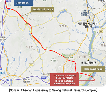 Nonsan-Cheonan Expressway to Sejong National Research Complex